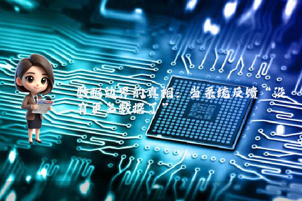 数据边界的真相：当系统反馈“没有更多数据了”